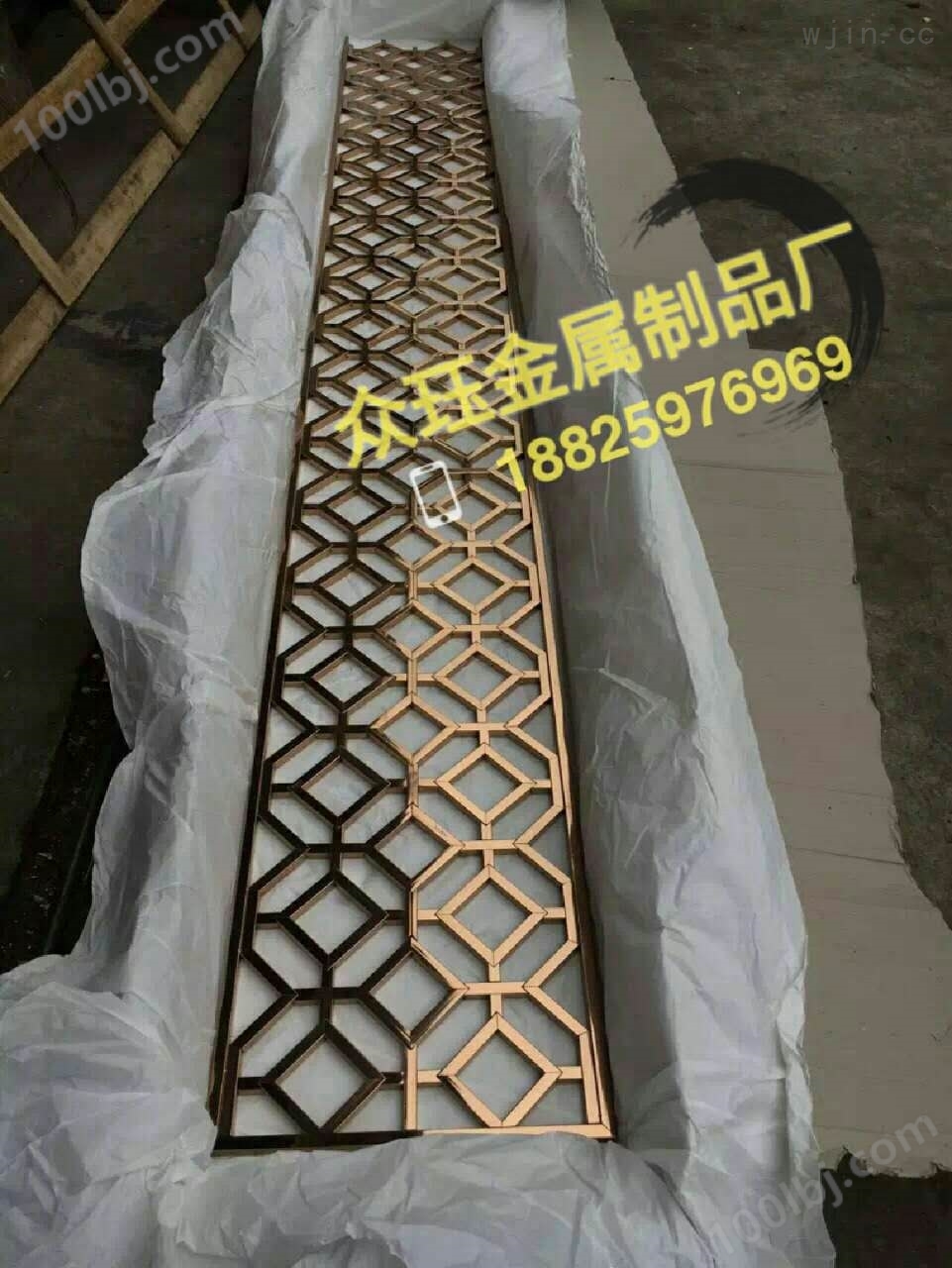 北京铝板雕刻屏风报价 镜面玫瑰金铝板雕刻隔断批发