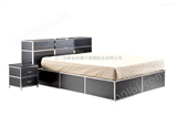 KT-HB2A1.2M欧式时尚简单组合型不锈钢酒店/家用床