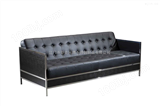 KT-sf013a欧式时尚简单组合型不锈钢三人位沙发
